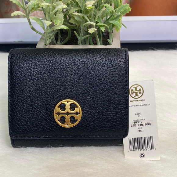 Tory Burch Handbags - SOLD Tory Burch Grace trifold wallet